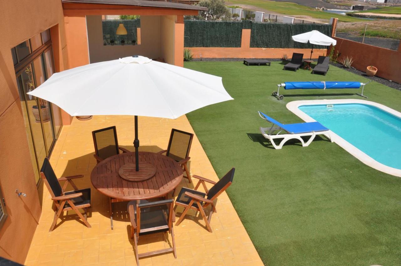 Eco Villa White Suite With Climatized Pool Caleta De Fuste Kültér fotó