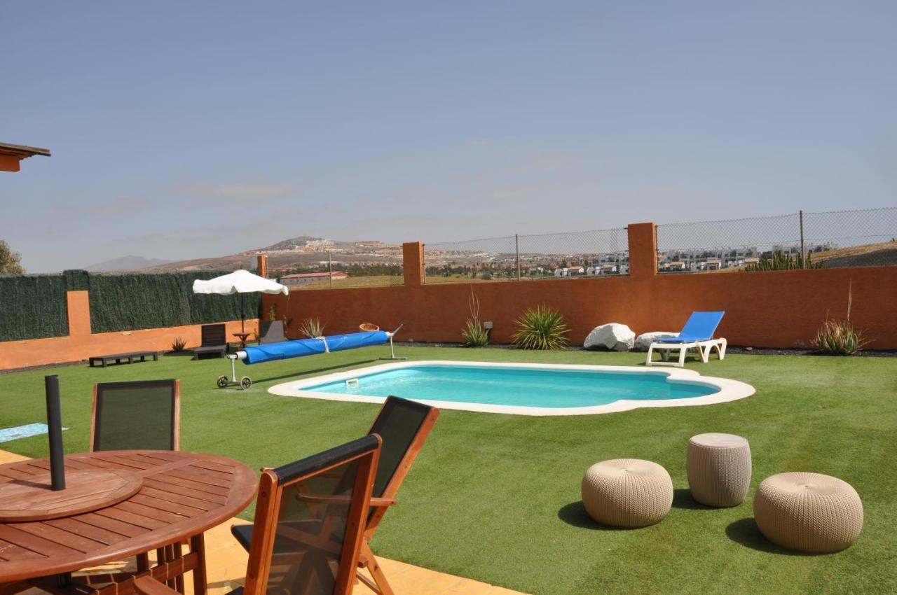 Eco Villa White Suite With Climatized Pool Caleta De Fuste Kültér fotó
