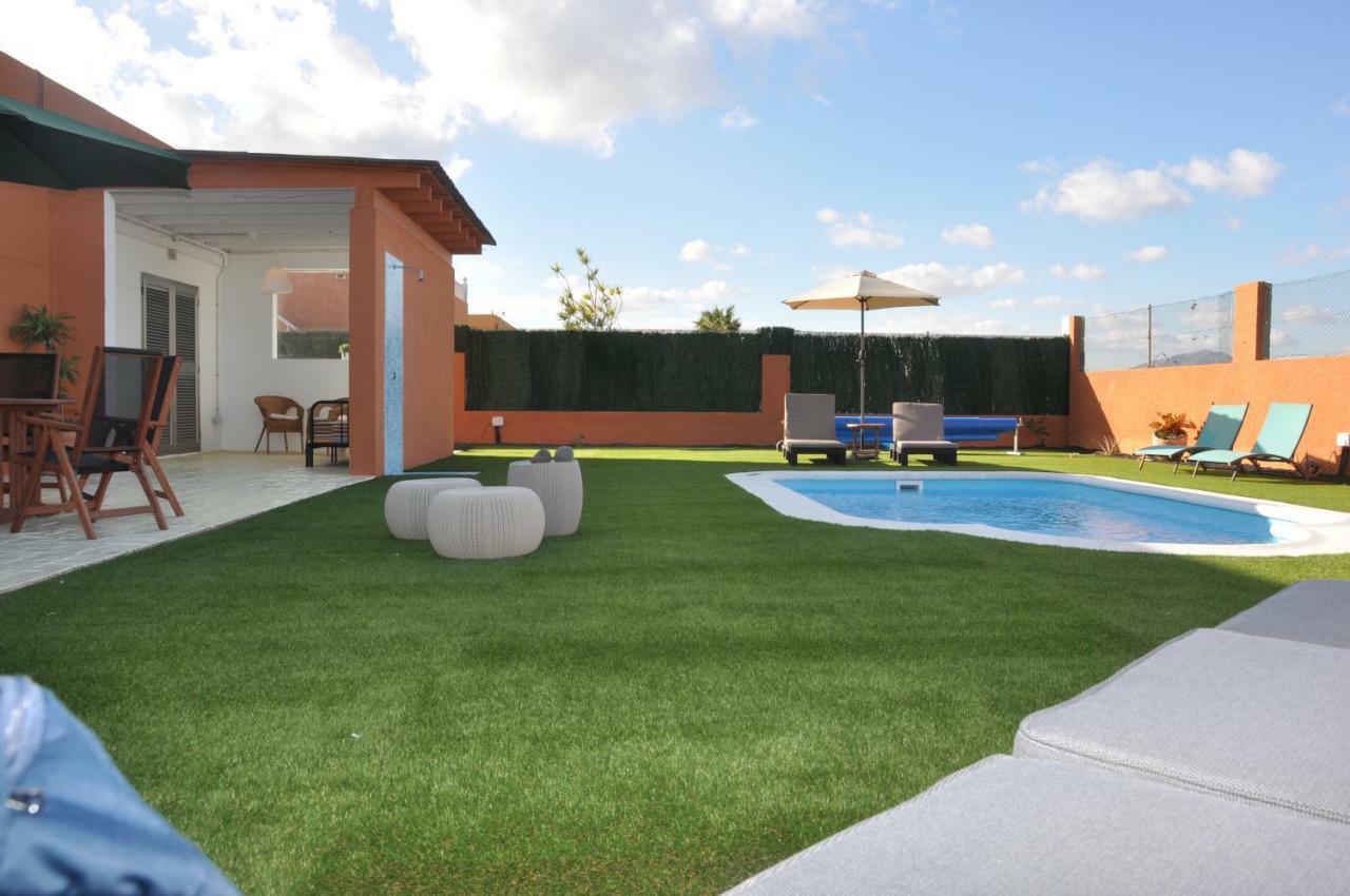 Eco Villa White Suite With Climatized Pool Caleta De Fuste Kültér fotó