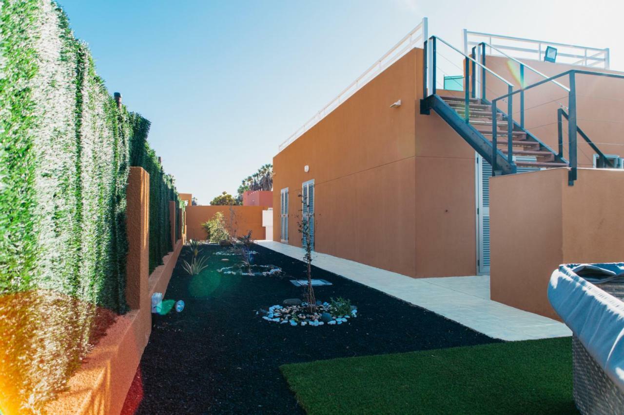 Eco Villa White Suite With Climatized Pool Caleta De Fuste Kültér fotó