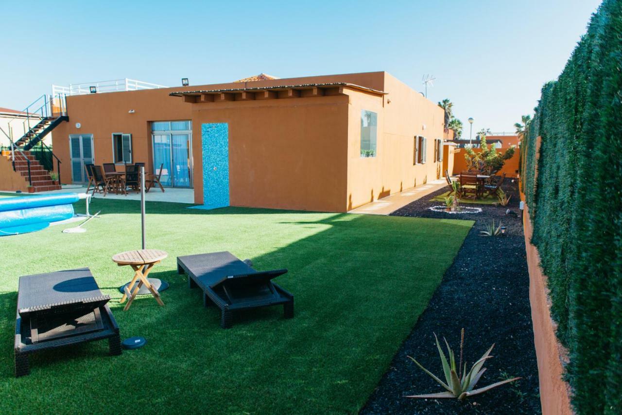 Eco Villa White Suite With Climatized Pool Caleta De Fuste Kültér fotó