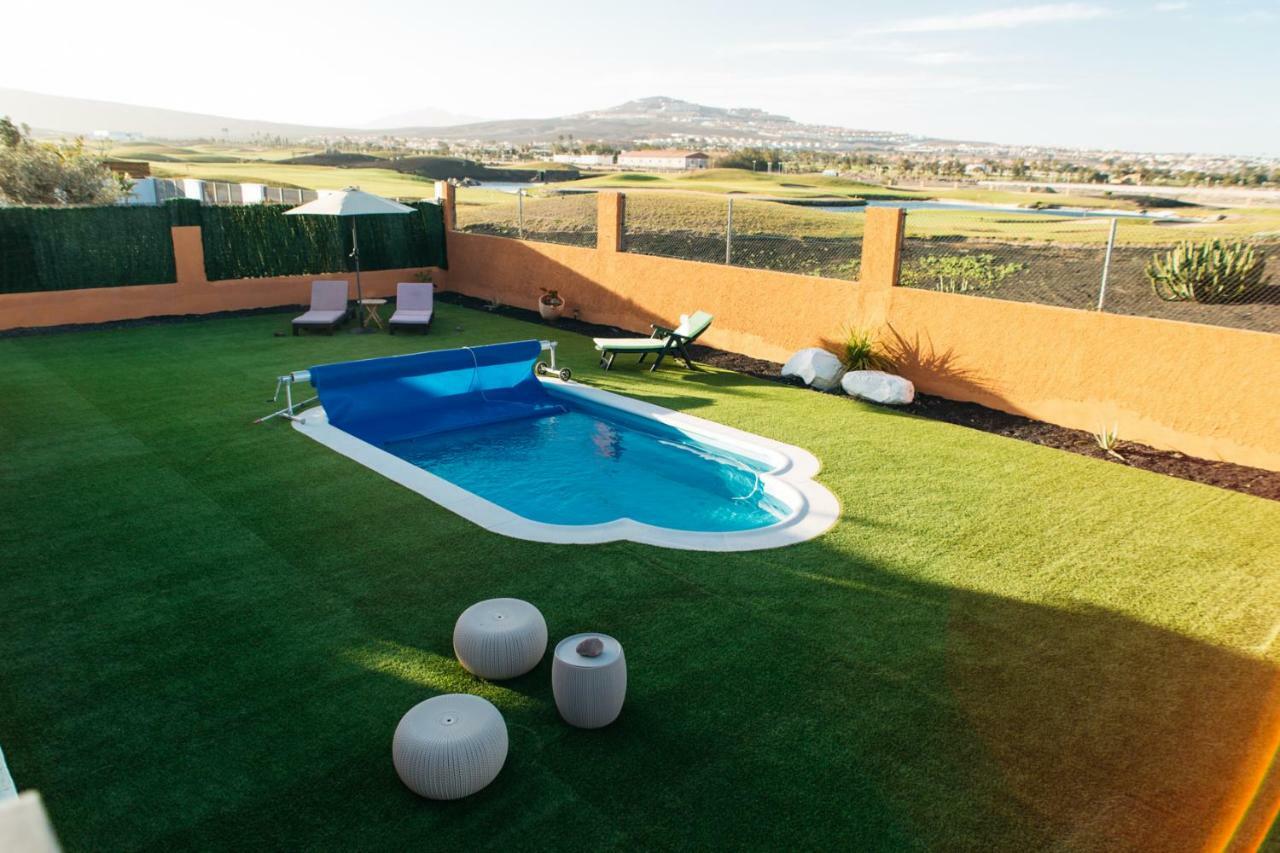 Eco Villa White Suite With Climatized Pool Caleta De Fuste Kültér fotó