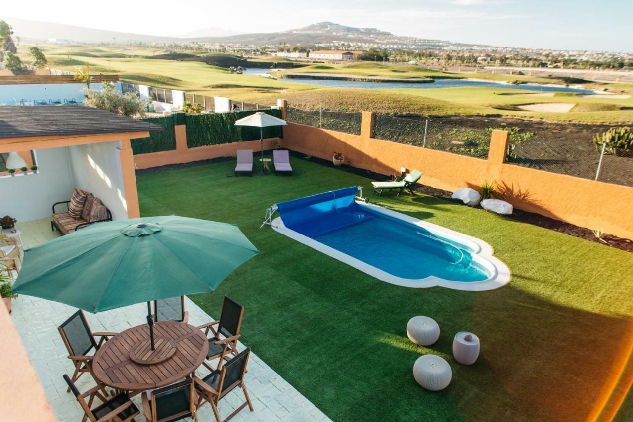 Eco Villa White Suite With Climatized Pool Caleta De Fuste Kültér fotó