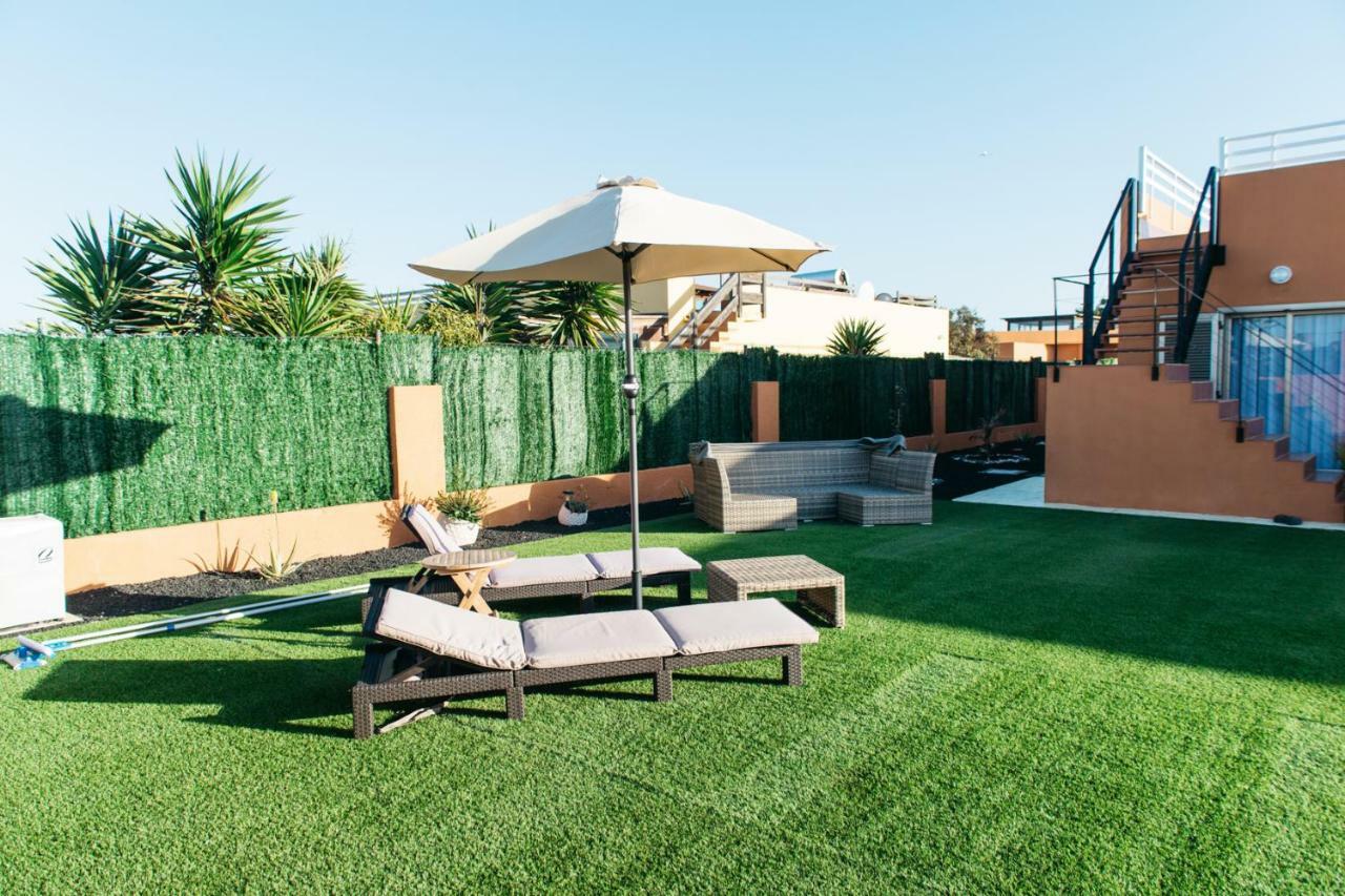 Eco Villa White Suite With Climatized Pool Caleta De Fuste Kültér fotó