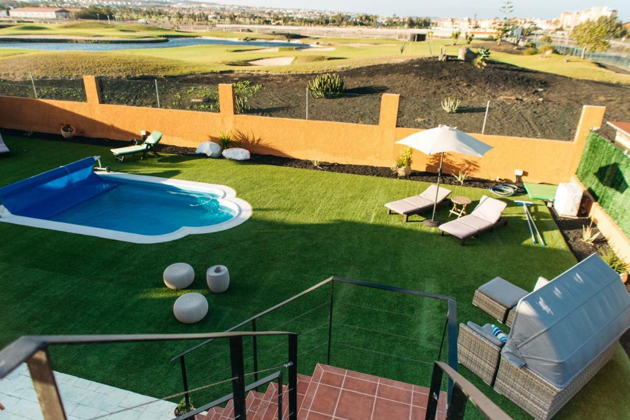 Eco Villa White Suite With Climatized Pool Caleta De Fuste Kültér fotó
