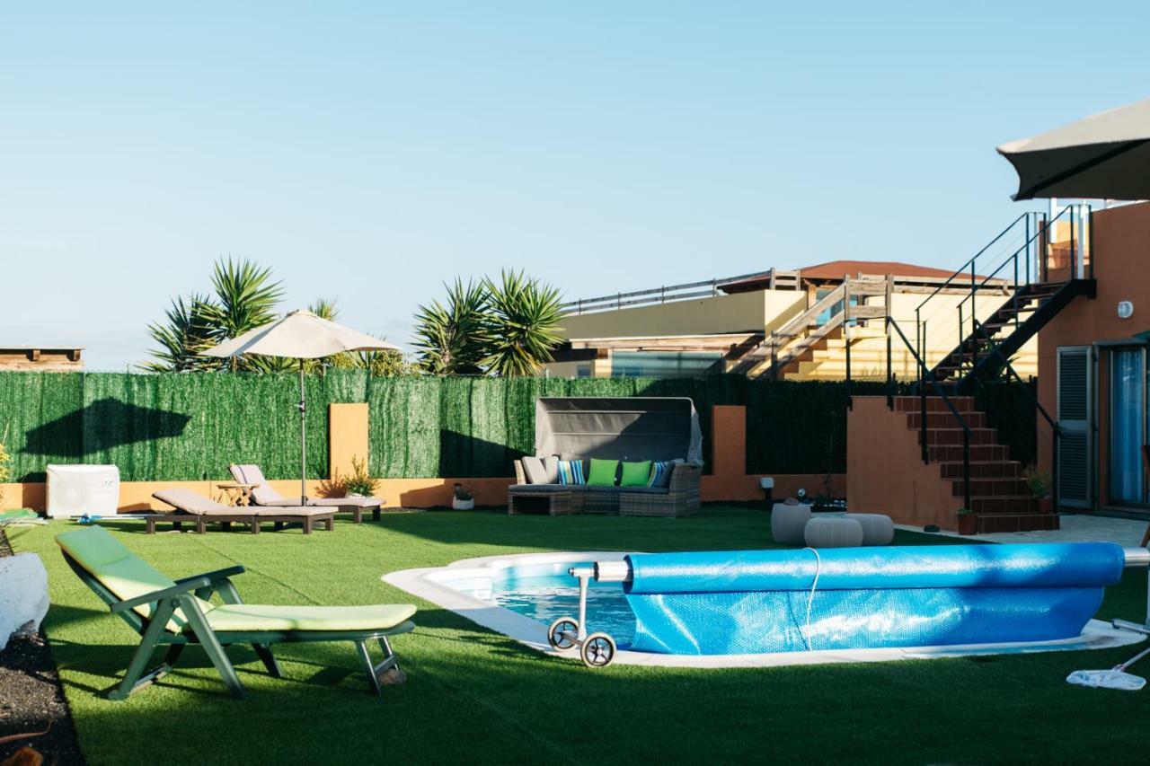 Eco Villa White Suite With Climatized Pool Caleta De Fuste Kültér fotó